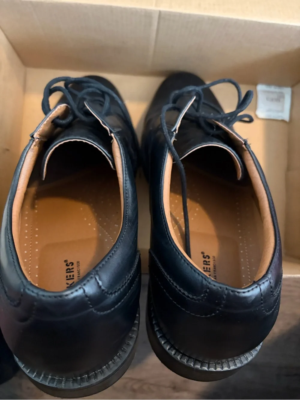 Dockers Tremont Cap Toe Oxford Dress Shoes Black Men’s Size 13M Lace Up EUC